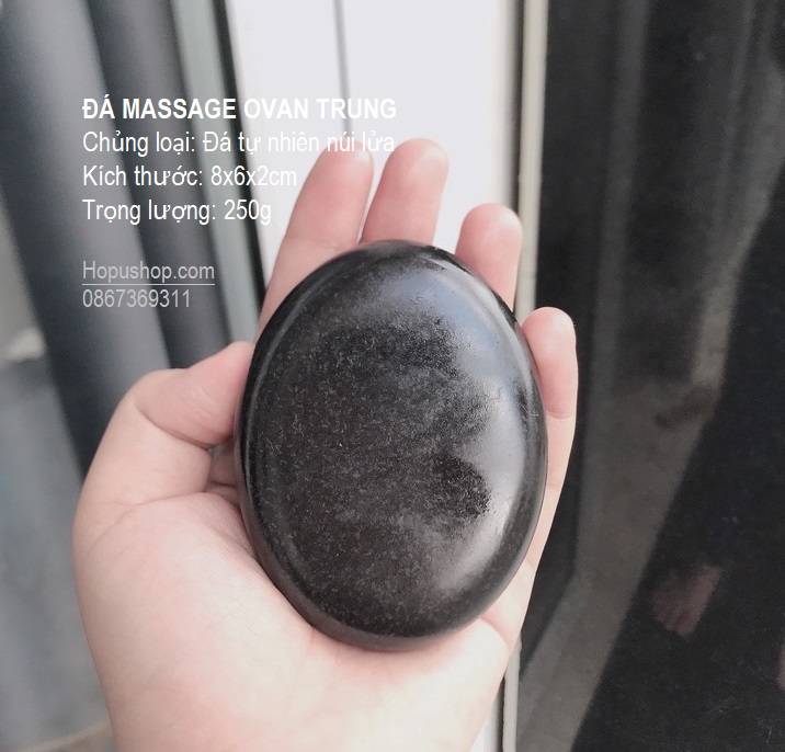 ĐÁ NÓNG MASSAGE OVAN TRUNG