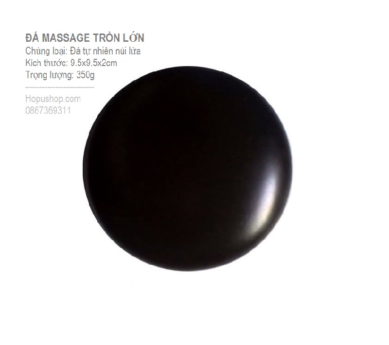 ĐÁ NÓNG MASSAGE TRÒN LỚN