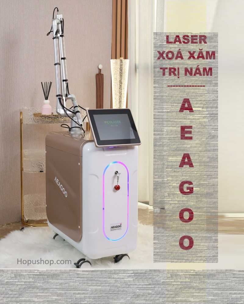 Máy Laser xoá xăm trị nám AEAGOO
